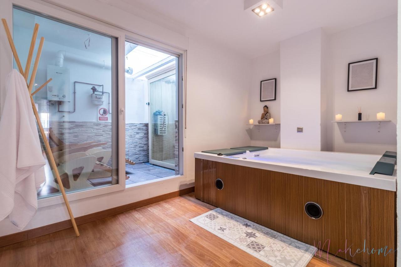 Lujo a tu alcance con spa y garaje pleno centro Huelva Exterior foto